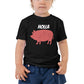 HOLLA Toddler! Black Short Sleeve Tee