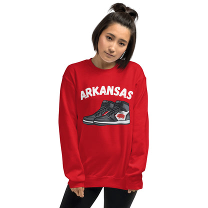 Arkansas Basketball Red Unisex Sweatshirt