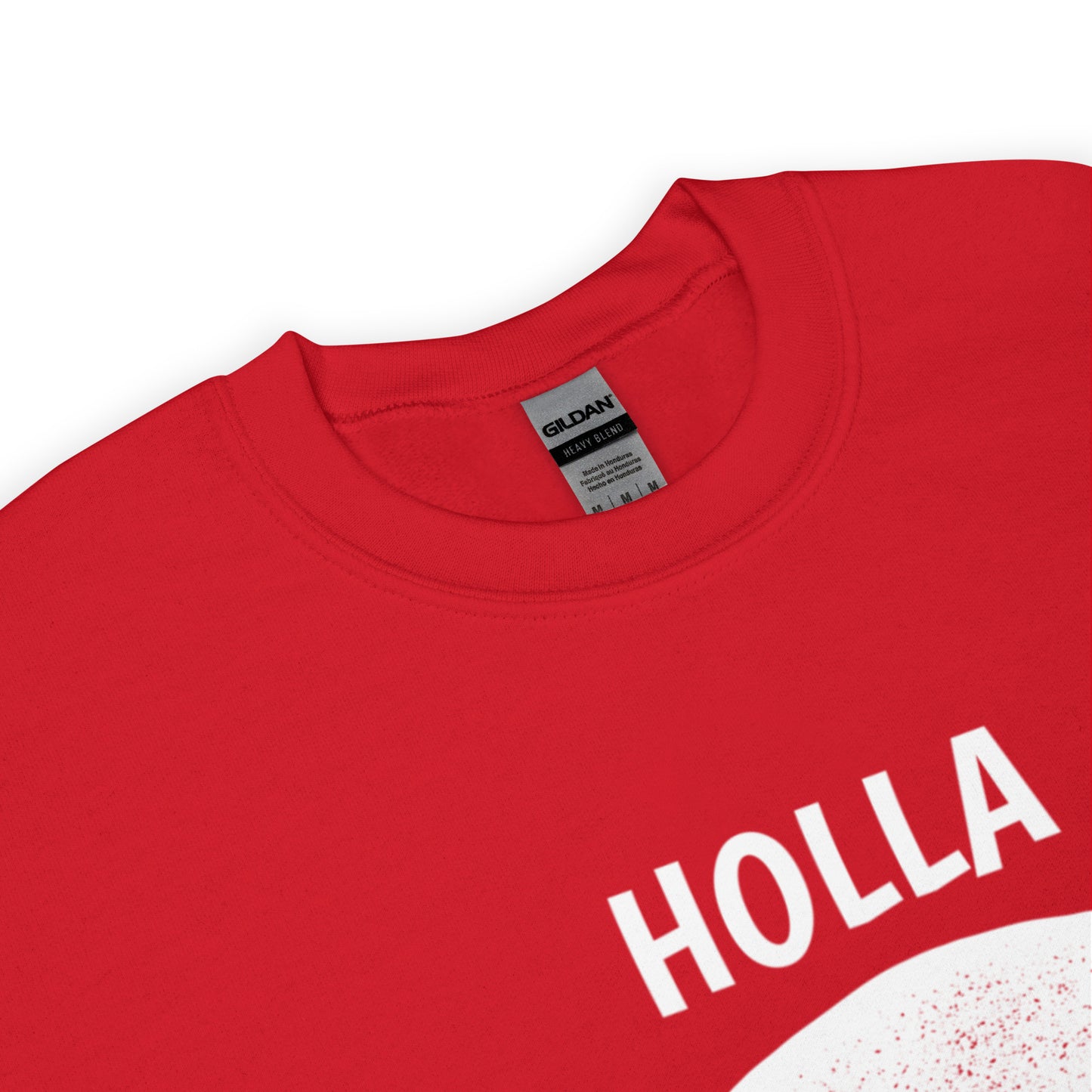 HOLLA Adult! Red, Unisex Sweatshirt