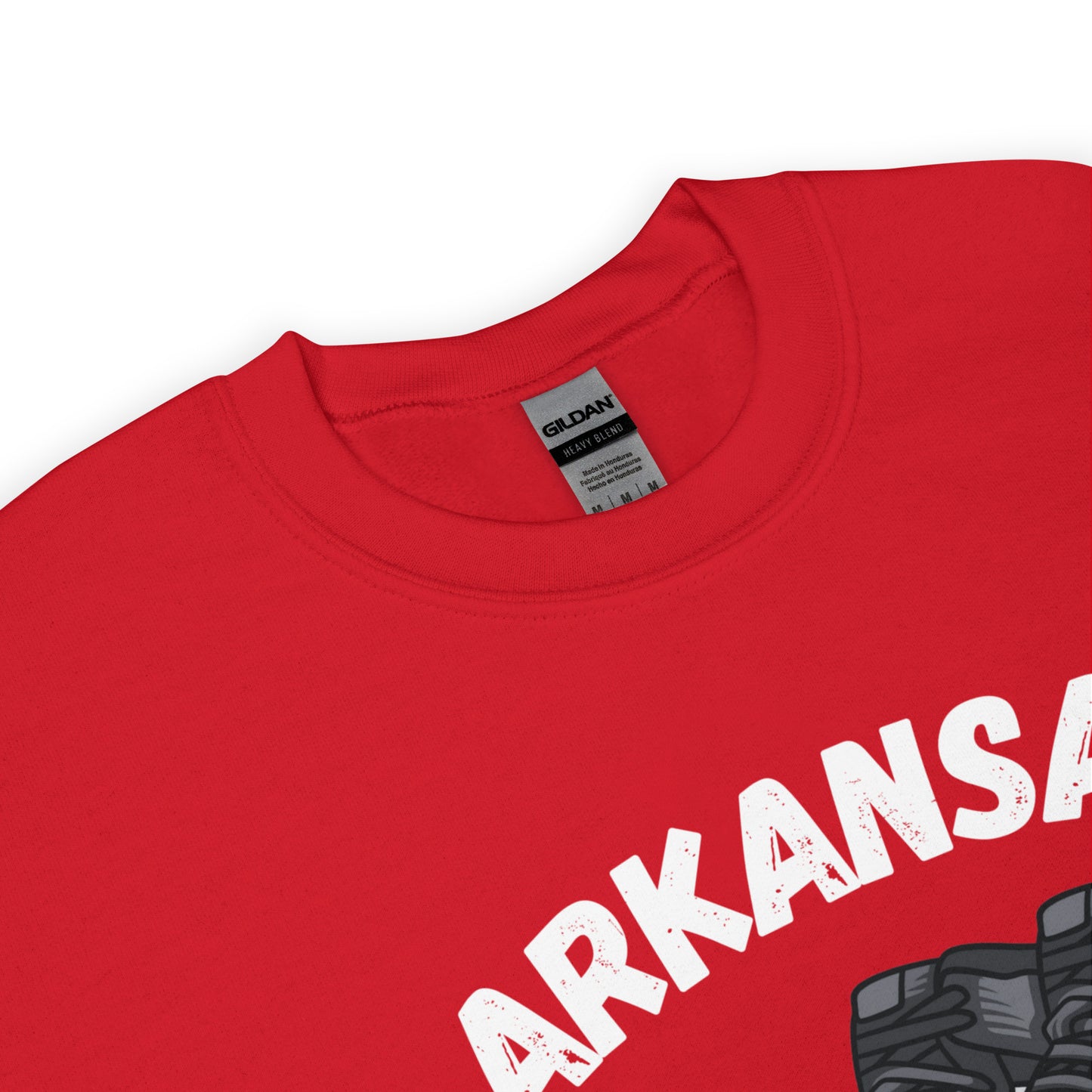 Arkansas Basketball Red Unisex Sweatshirt