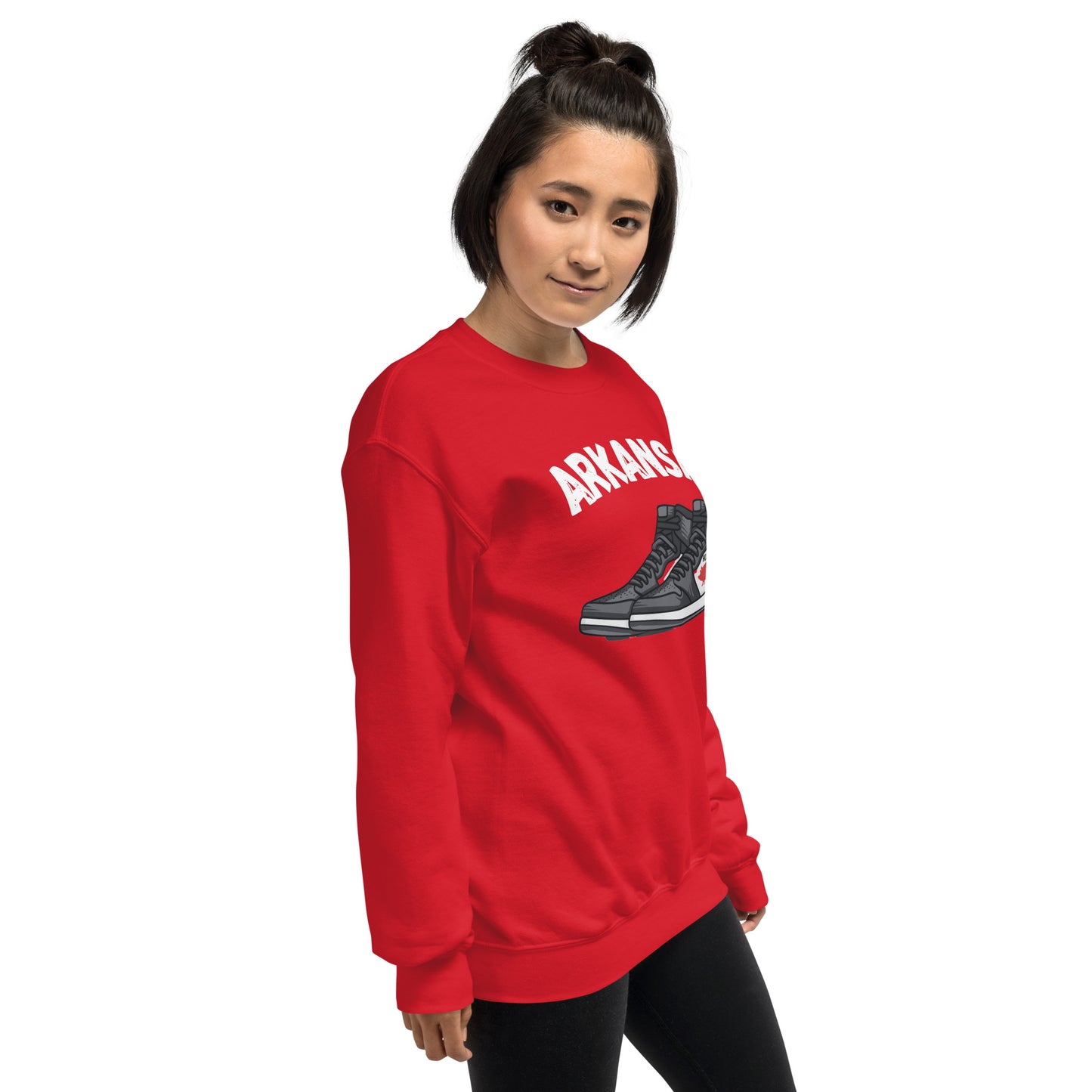 Arkansas Basketball Red Unisex Sweatshirt