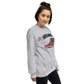 Arkansas Basketball White & Heather Gray Unisex Sweatshirt