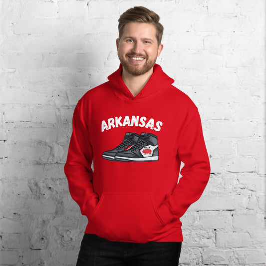 Arkansas Razorbacks Red Unisex Hoodie