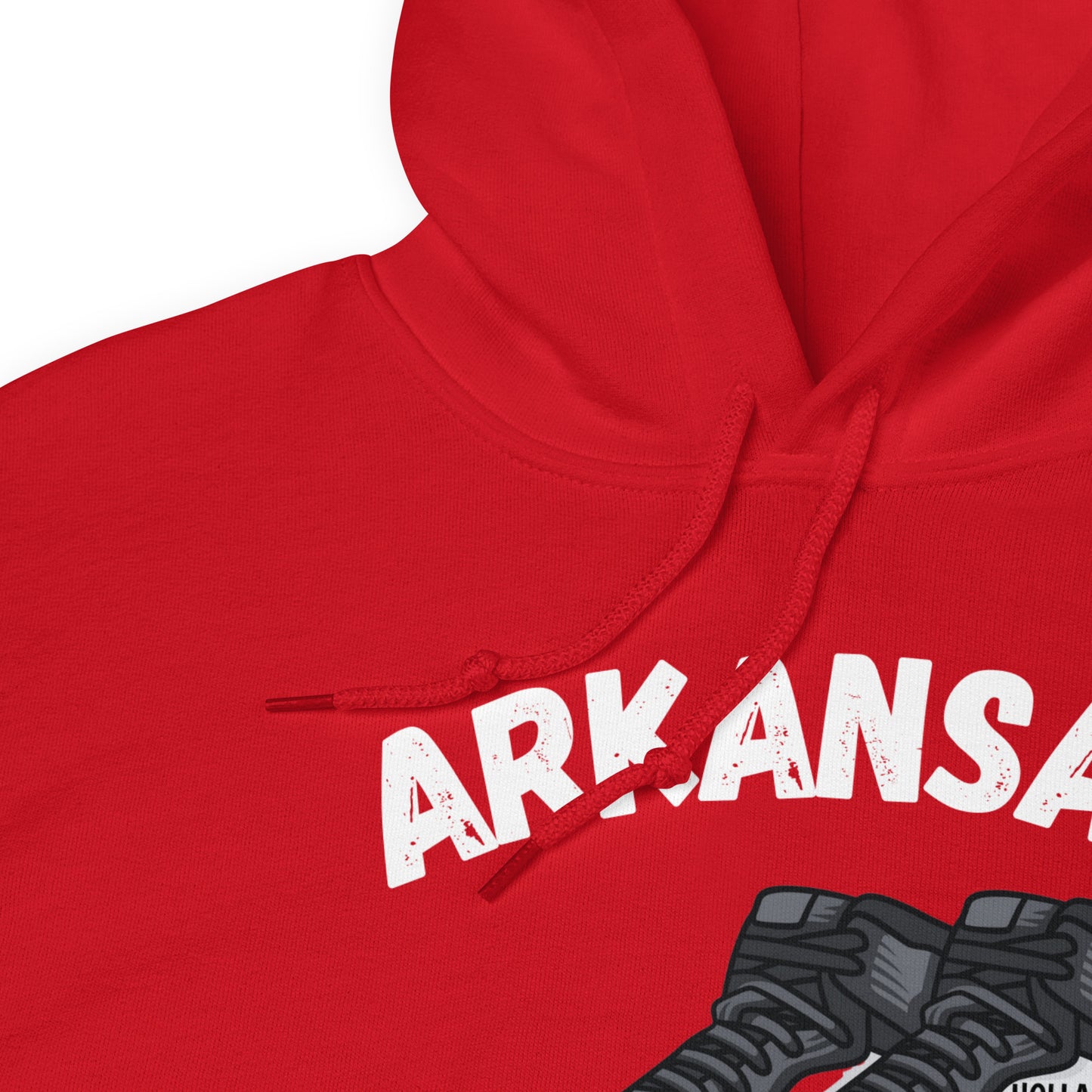 Arkansas Razorbacks Red Unisex Hoodie