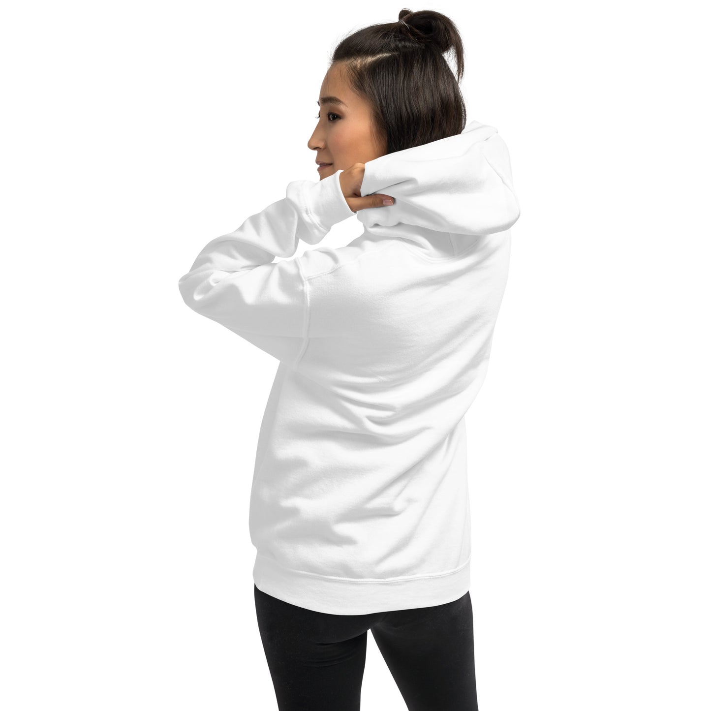 Arkansas Razorback White Unisex Hoodie