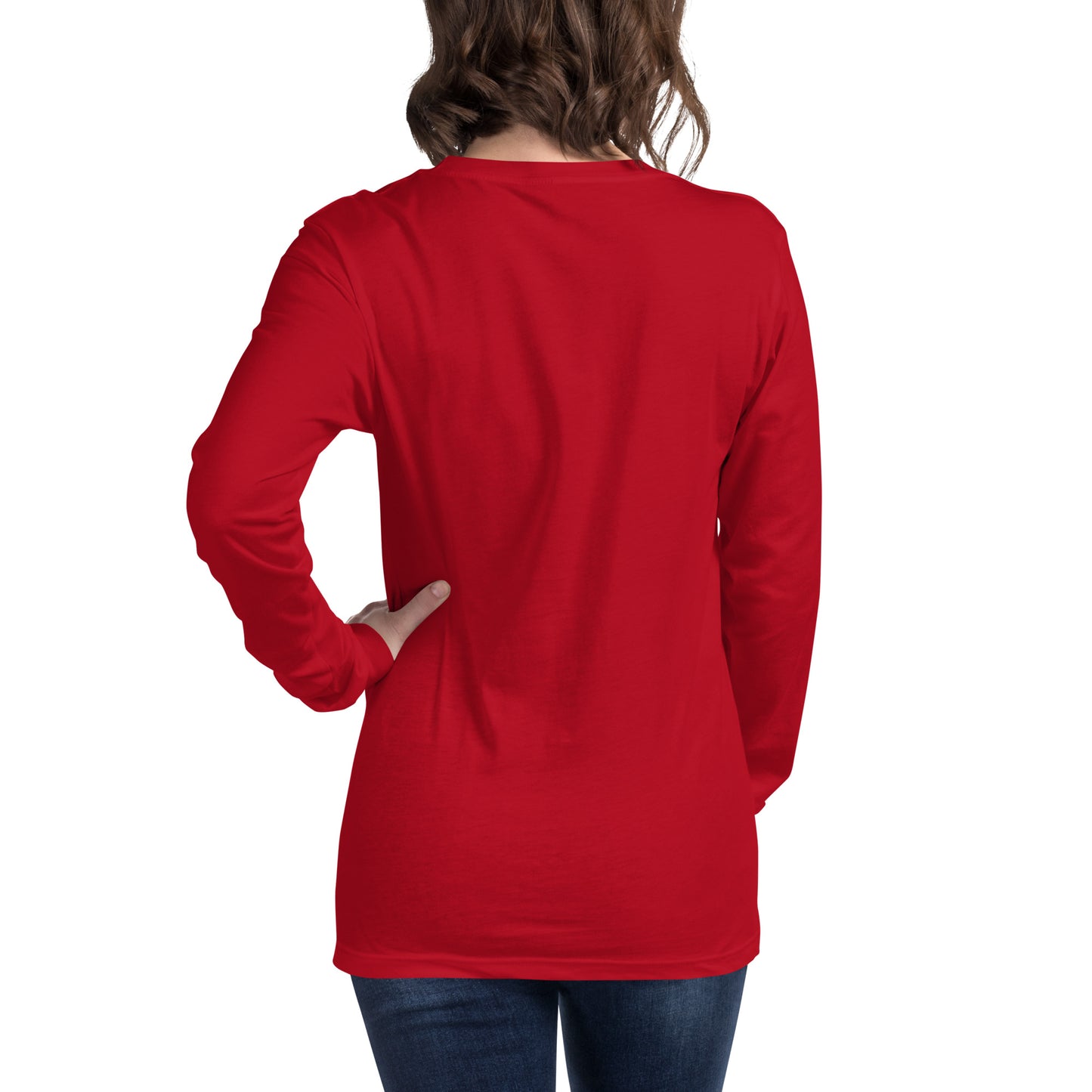 Arkansas Razorbacks Red Unisex Long Sleeve Tee