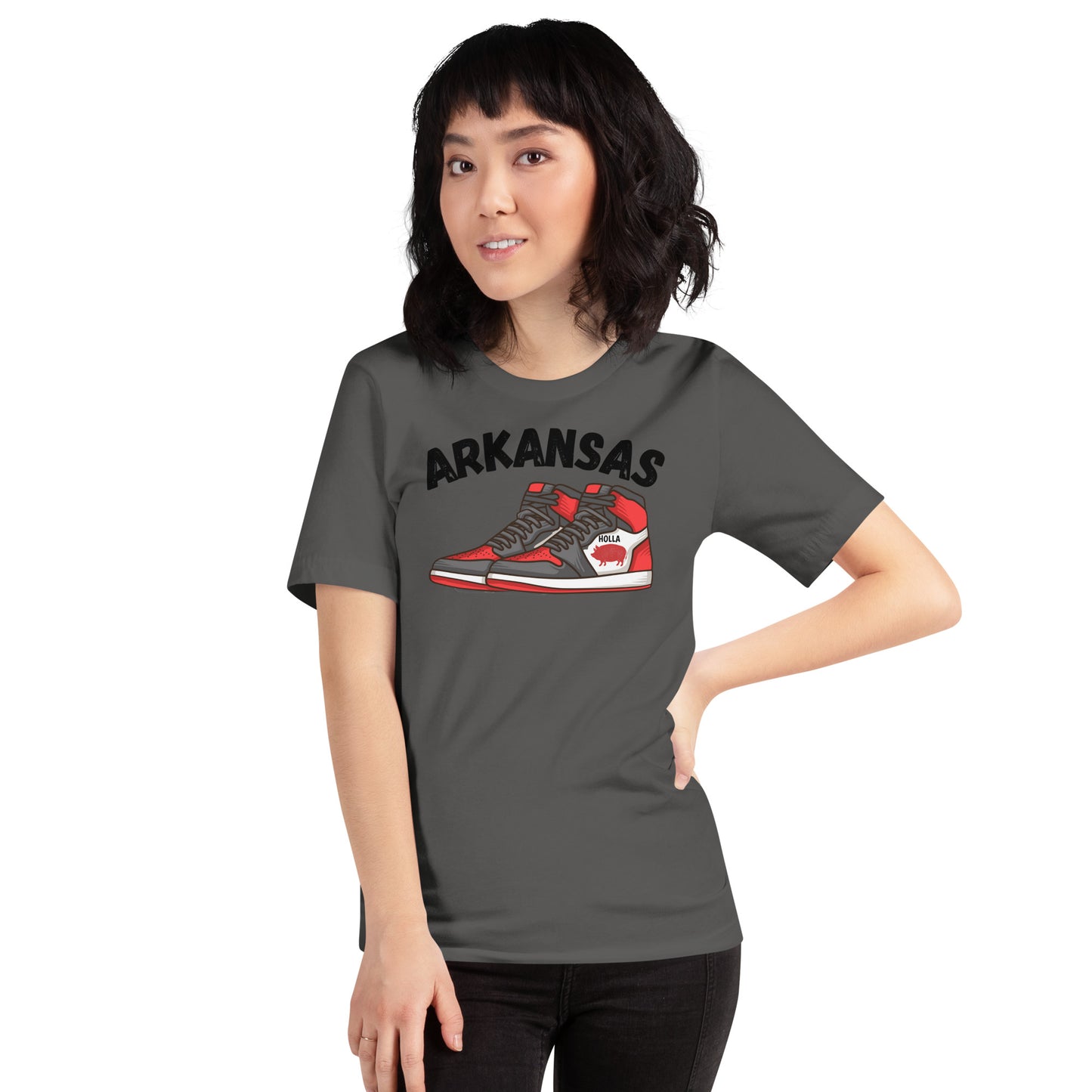 Arkansas Basketball Gray Unisex t-shirt