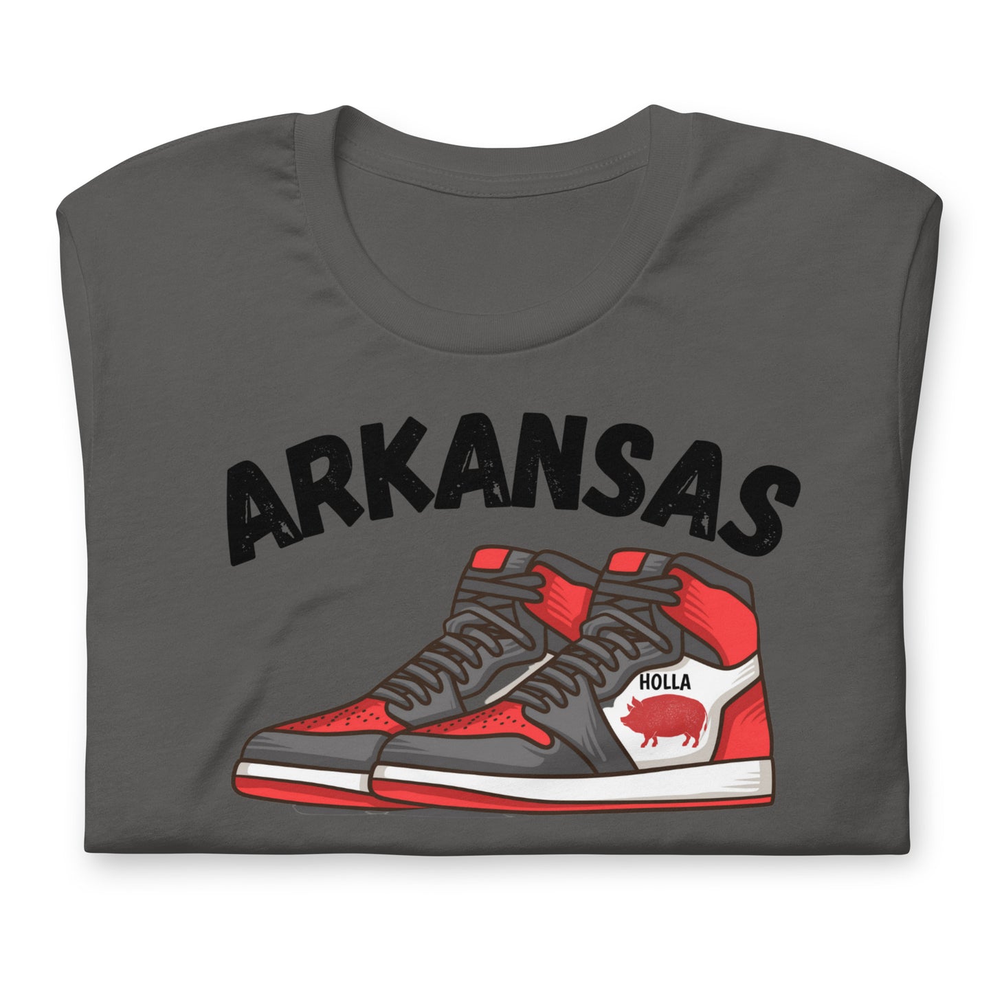 Arkansas Basketball Gray Unisex t-shirt