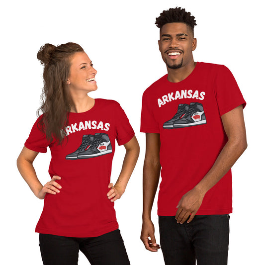 Arkansas Basketball Red Unisex t-shirt