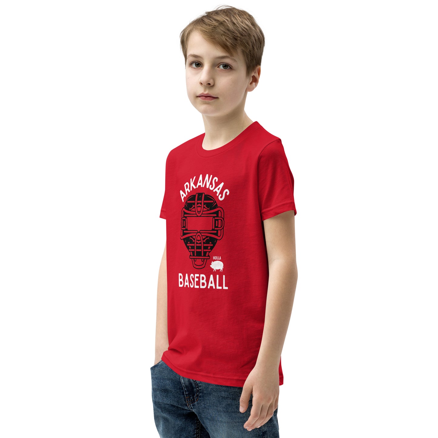 Arkansas Baseball Kids Unisex Short Sleeve T-Shirt