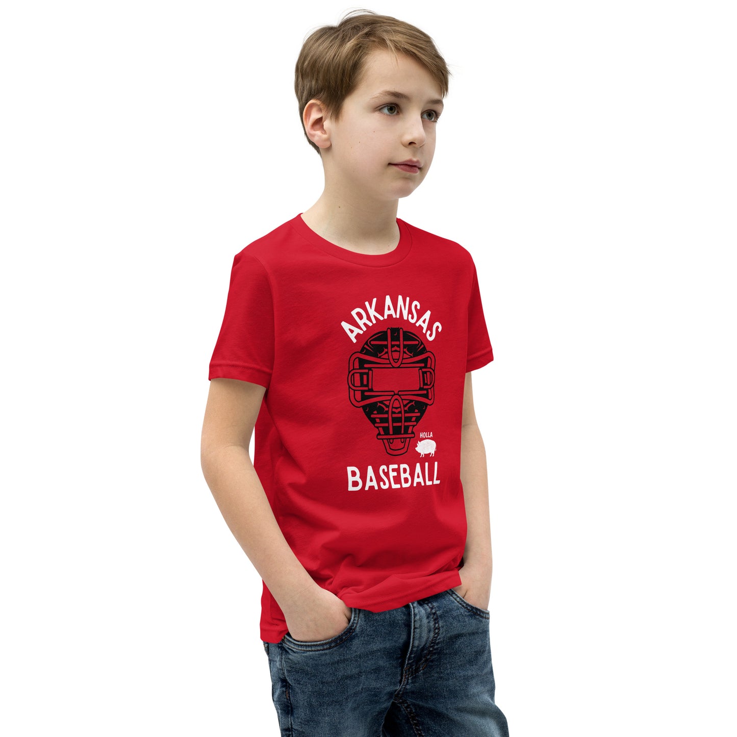 Arkansas Baseball Kids Unisex Short Sleeve T-Shirt