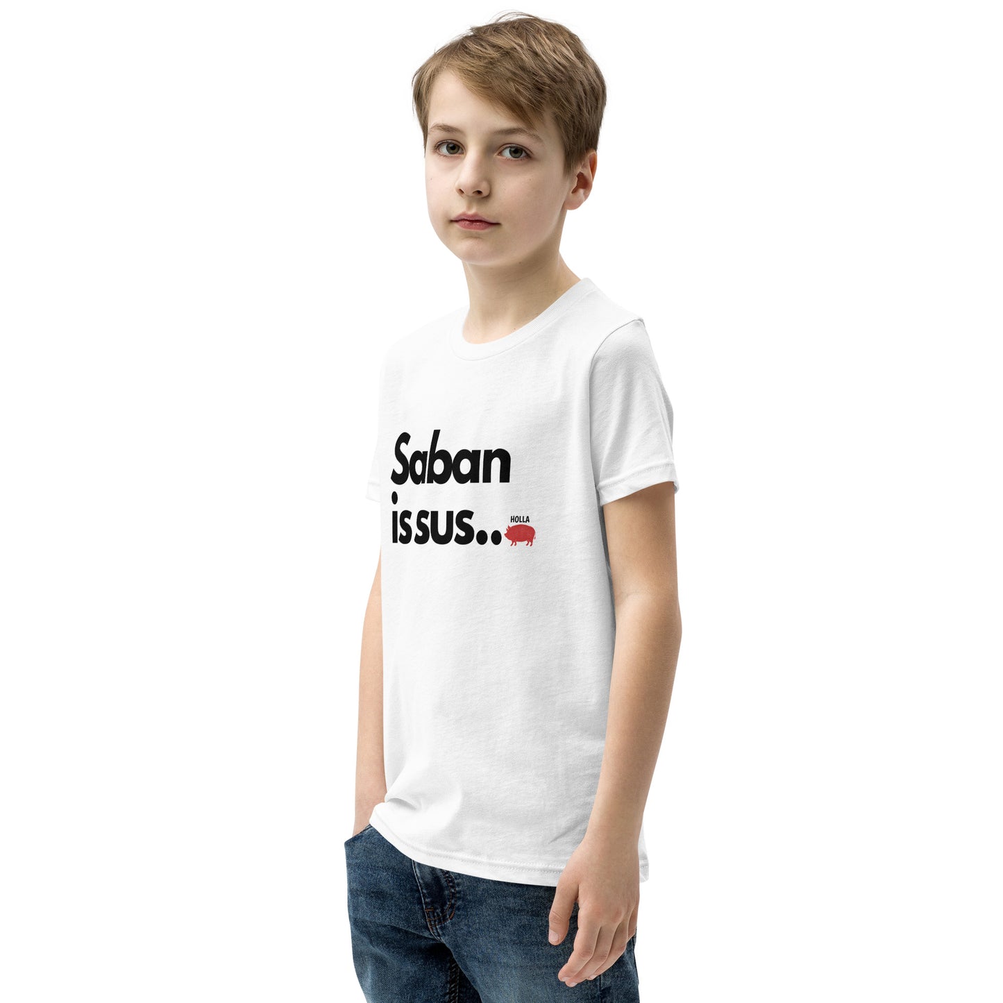 Saban is sus... , White, Youth Tee